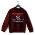 Nerd Physics NEVER TRUST AN ATOM UNISEX HOODIE Sweatshirts